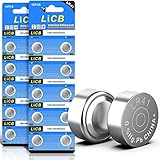 LiCB 20 Stück LR41 knopfzelle batterien, AG3 SR41W 392 1,5V Alkaline Batterie 3 Jahre Lagerfähigkeit 100% Voll Garantie