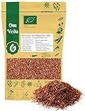 BIO Rooibos Tee | Rotbuschtee in Premium Qualität | mild-süßliches Aroma | ideal für heiße und kalte Getränke | OmVeda (200g)