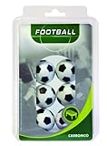 Carromco Jugendliche, Kinder, Erwachsene 62406 Kicker-Zubehör, WEIß/SCHWARZ, 36mm
