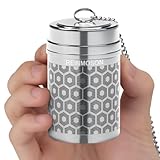Reinmoson Edelstahl Teesieb für losen Tee – 5 x 7,1 cm Gewürzei Teeei Groß mit extra feinem Netz, 304 Edelstahl Teekugeln – Tee sieb für Tasse fein für Schwarztee, Rooibos, Kräutertee u.v.m.