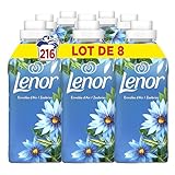 Lenor Weichspüler – Meeresbrise – 8 x 27 Wäschen – Vorteilspackung