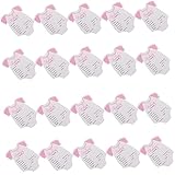 Generisch 20St Monat Aufkleber geburtskarten babyratgeber Babyparty Mama Willkommen Partyzubehör für neue Eltern Babyberatungskarten Hochwertige selbstklebende Aufkleber Rosa