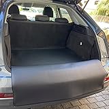 PaulePet Kunstleder Kofferraumschutz Hund in 4 Größen - Hundeschutzdecke Auto Kofferraum SUV, Kombi, XXL - Kofferraumschutzdecke mit Ladekantenschutz wasserabweisend & pflegeleicht & Kratzfest (XXL)