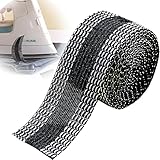 DHER Hosenband, selbstklebend, Saumband, selbstklebend, 10 m, selbstklebend, für Kleidung, Universalaufkleber, freie Passform, selbstklebende Shorts (schwarz)
