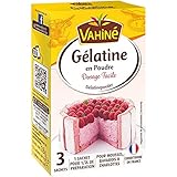 Vahine | Gelatine-Pulver 18 g | Set (3 Stück) | Kostenlose Lieferung