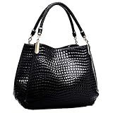 Cayla Ladies Krokodil Metallschnalle Handtasche tragbaren oberen Griff sollte Handtasche sein