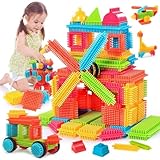 teytoy 100 Pcs Borsten Form Bausteine Spielzeug Set für Kleinkinder Kinder