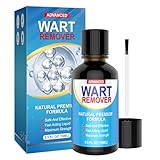 Aisisree Warzenentferner, Warzen Entfernen, Stielwarzen/Dornwarzen Entfernen Fuß & Hand, Warzenmittel Hautwarzen Kräuterentfernungs, Sanft und Reizfrei 15ml