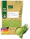 BIO Weizengraspulver 500g | Weizengras Pulver Gemahlen aus jungen Gräsern | ohne Zusätze, Rohkostqualität | Ideal für Smoothies, Desserts, Granola