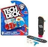 Tech Deck Fingerboard - 1 Finger-Skateboard mit original Skateboard-Design - Verschiedene Grafiken - Coole Fingerboards für echte Skater ab 6 Jahren, Zufallsauswahl