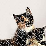 Dibea Katzennetz Balkonschutznetz Katzenschutznetz Größe 4 x 10 m