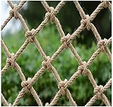 TOTLAC Geländer-Sicherheitsnetz für Kinder, Gartenzaunnetz, Kletternetz für Kinder im Freien, Bar-Bankett-Dekorationsnetz, Anti-Katzen-Netz 15 cm Maschenweite, kann angepasst Werden, mehrere Größen
