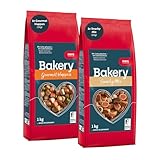 MERA Bakery Snacky Mix + Gourmet Happen (je 1kg), Leckerli Hund & Hundekekse für Training & Belohnung | schonend gebackene Hundeleckerli | fettarme Hunde Leckerlis aus natürlichen Zutaten | dog treats