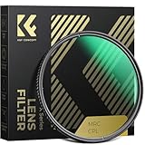 K&F Concept Nano X-Serie Polfilter 67mm CPL Filter Polarisationsfilter MRC mit 28x vergütet