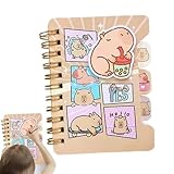 Scratch Notebook für Kinder, süßes Capybara Spral Notebooks, kreatives Schreibjournal für Kinder, Rechnungsbuch für tragbare Schüler von Capybara, Schulbedarf
