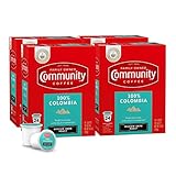 Community Coffee 100 % Kolumbien, 96 Kaffeepads, mitteldunkel geröstet, kompatibel mit Keurig 2.0 K-Cup Brauern