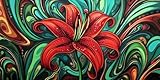 5D Diamond Painting Erwachsene Kits Blume Diamant Painting Bilder Lilie Diamond Painting Groß XXL 80x160cm Diamant Malerei Kunst Set für Anfänger Diamant Arts Malerei Stickerei für Deko Geschenke