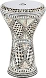 Meinl Percussion Artisan Series Doumbek - Große Handtrommel - Synthetisches Fell - Durchmesser 8,75 Zoll - Aluminium, Mosaic Royale (AEED1)