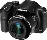Samsung WB1100F Digitalkamera (16 Megapixel, 35-fach opt. Zoom, 7,6 cm (3 Zoll) Display) schwarz