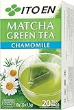 ITO EN - Matcha Green Tea, Teebeutel, Chamomile - 20 x 1,5 g
