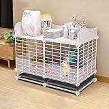 Haustierkäfige für kleine Haustiere, Kaninchenkäfige, Kleintierkäfig mit Fußmatten, Welpengehege, Meerschweinchenkäfige, für kleine Tiere, Kätzchen, Welpen, Hasen, Meerschweinchen, Frettchen