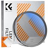 K&F CONCEPT Filter 55mm Zirkularer Polfilter Polarisationsfilter CPL für Reduzierung von Blendung und Reflexionen mit 18-Schicht-Nanobeschichtung (Nano-Klear)