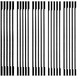 TXErfolg 25 Stück Dekupiersägeblatt 127mm Feinschnitt Laubsägeblätter mit Stift 10/15/18/20/24 Zähne passend für Dekupiersägen für Elektrowerkzeug Zubehör Holzbearbeitung