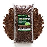 Terra Exotica Forest Floor Pine 10/20 Liter in fein, mittel, grob - Pinienrinde als Einstreu für Terrarien - Terrarienbodengrund für Reptilien, Amphibien und Insekten (10 Liter, grob)