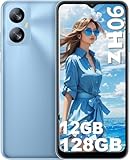 Blackview A52 Pro (12GB+128GB) Smartphone Ohne Vertrag, 5180mAh 90Hz/6.52' HD+ Android 13 Handy günstig, 13MP+5MP Kamera, Octa-Core/Fingerabdruck/3,5 mm Jack/GPS/Dual SIM 4G Simlockfreie Handys