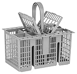 Besteckkorb für Unterkorb 22.5x21x16cm für Hotpoint, Indesit,Whirlpool Bauknecht Ikea 488000386607,99673-8729,C00257140,C00386607Geschirrkorb Spülmaschinenkorb Korb