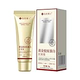 Golden Collagen Cream, Golden Collagen Kollagen-Creme, Collagen Anti-Falten-Creme, Anti-Falten-Creme für das Gesicht, Reduziert Falten und Feine Linien
