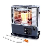 ration1.de Petroleumheizung 3000 Watt mit Handpumpe, Heizstrahler für Outdoor, Camping, Garten, Terrasse, Werkstatt, Stromausfall, mobile Heizung für belüftete Räume bis 50m²