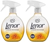 Lenor Faltenlöser-Spray entfernt Falten im Stoff, Sommerbrise, Doppelpack, 2 x 500 ml