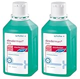 Desderman pure Händedesinfektion 2 x 500 ml