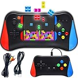 Retoo Handheld Spielkonsole Für Zwei Spieler mit 500 Klassische Spielen, 3.5 Zoll LCD Bildschirm, Retro-Videospielkonsole Spieler für Kinder Spielzeug, Retro Game Console, 1200 mAh Akku
