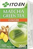 ITO EN - Matcha Green Tea, Teebeutel, Ginger - 20 x 1,5 g