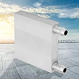 Keenso Aluminiumkühlblock CPU -CPU -Flüssigkeit für den Industriellen Schaltschrank des Computers, Rosty Aluminium Dissipator Zum Kühlen des Kopfes (60 * 60 * 12 mm)