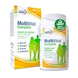 MultiVital Complete | A–Z Multivitamin Tabletten für Frauen und Männer bis 50 Jahre | 13 Vitamine plus 11 Mineralstoffe | Der Allrounder für Nerven, Energie, Immunsystem, Zellschutz | 60 Tabletten