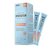 Weider Premium Hydration Elektrolyt Pulver für ein erfrischendes Elektrolyte Getränk ohne Zucker & ohne künstliche Süßstoffe, Hydrate Sportgetränk mit leckerem Orange Maracuja Geschmack, 10 Portionen