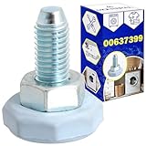 Stützfuß für Waschmaschine Gewinde M10 mit Originalcode 00637399 für Bosch für Balay für Constructa für Siemens für Neff MONTERAL