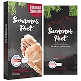 Summer Foot Premium Hornhaut-Socken for Men - Hornhaut Fußmaske für Männer - Maske für weiche Füße - Fußpflege - dermatologisch getestet