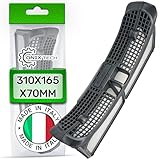 Flusensieb für Trockner 310x165x70 mm mit Original Code C00379873 C00685400 488000685400 für Indesit für Whirlpool für Philips - MADE IN ITALY - Garantie 5 Jahre - ONIX TECH