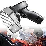 PioMue Elektrischer Grill-Fleischschneider, Automatisches Dönermesser, Fleischschneider mit 2 Klingen, für Restaurant, Zuhause, Outdoor Wireless