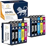ColorKing 604 XL Patronen Kompatibel für Epson 604 Patronen für Epson XP-2200 XP-2205 XP-3200 XP-3205 XP-4200 XP-4205 Workforce WF-2910 WF-2930 WF-2935 WF-2950 (10er-Pack)