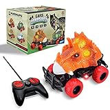 FGZU Dinosaurier Spielzeug für 3-8 Jahre alte Jungen, Ferngesteuertes Auto für Jungen 3-5 RC Dinosaurier Autos für Junge Spielzeug Alter 4-6, Weihnachten Geburtstag Geschenke Jungen Teen