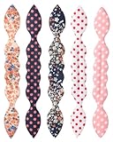 JEXOWIQ Magischer Haarknoten,5 Stück Haarknotenmacher,Hair Bun Maker, Haarknoten Maker, Haarhalter Schwamm Clips Haar Styling Donut Brötchen Haar Twist Lockenwickler Donut Tools