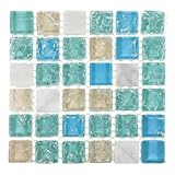 Garneck Keramik Kühlmatte für Hamster Kleine Haustiere Strapazierfähige Glatte Oberfläche rutschfest Komfortables Sommerbett für Käfig Kühlt und Schützt bei Heißem Wetter