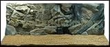 3D Aquarienrückwand 150x60 Root 2Tlg