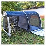 YSMSMZJK Gartenhütte Hängen 2 in 1 Fahrradgaragen für Terrassenmöbel,Fahrrad,Motorrad Motorradgarage Winterfest Fahradgaragenzelt