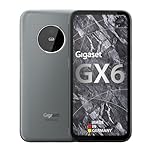 Gigaset GX6 - Outdoor Smartphone 5G - Militärstandard - staub- & wasserdicht IP68 - 6,6' FHD+ Display mit Gorilla Glass - 128GB+6GB RAM - 50MP Kamera - Schnellladen, Made in Germany, Titanium Grey